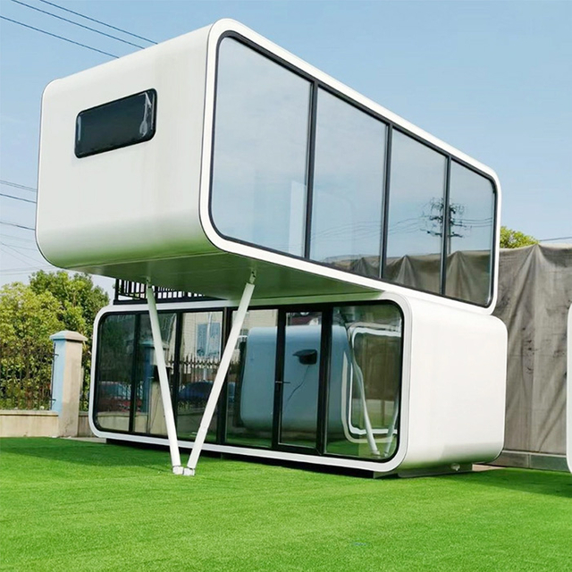 Casa contenedor c&aacute;psula