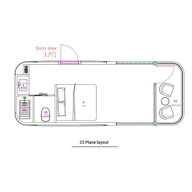 Casa de vacaciones c&aacute;psula